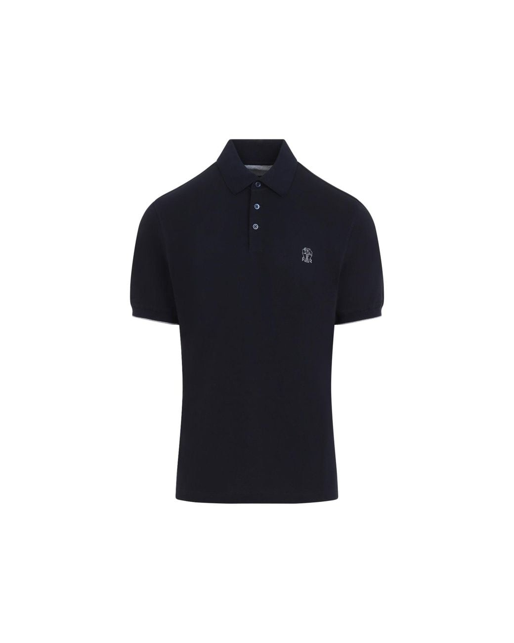 Brunello Cucinelli Black Mc Polo