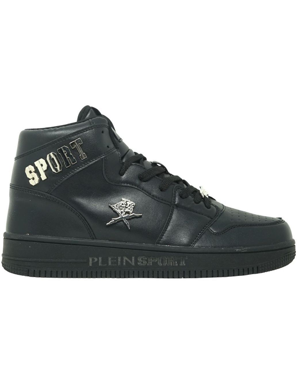 SIPS724 99 Zapatillas altas negras Philipp Plein de hombre de color Negro Lyst