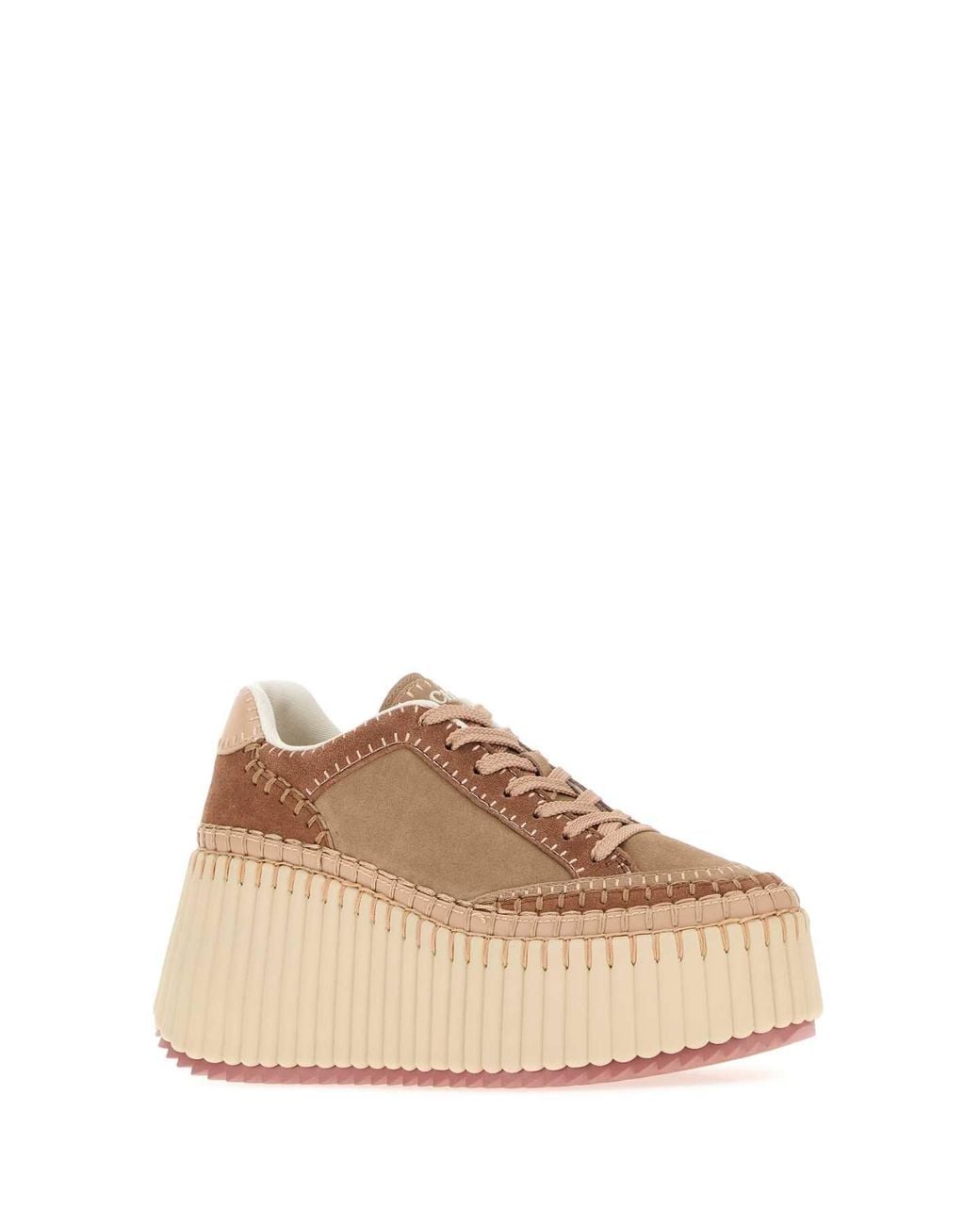Chloé Brown Chloé Nama 02I Sneakers For