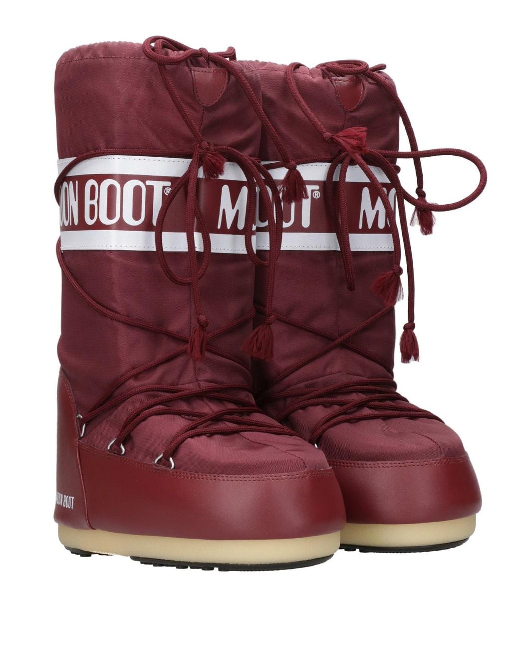 Moon Boot Red Boots