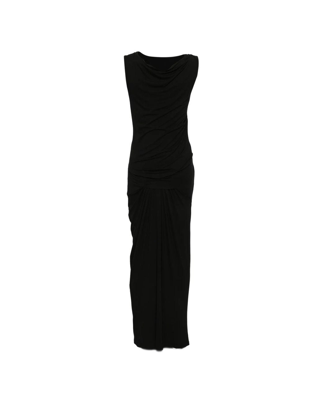 Entire studios Black Drape Dress