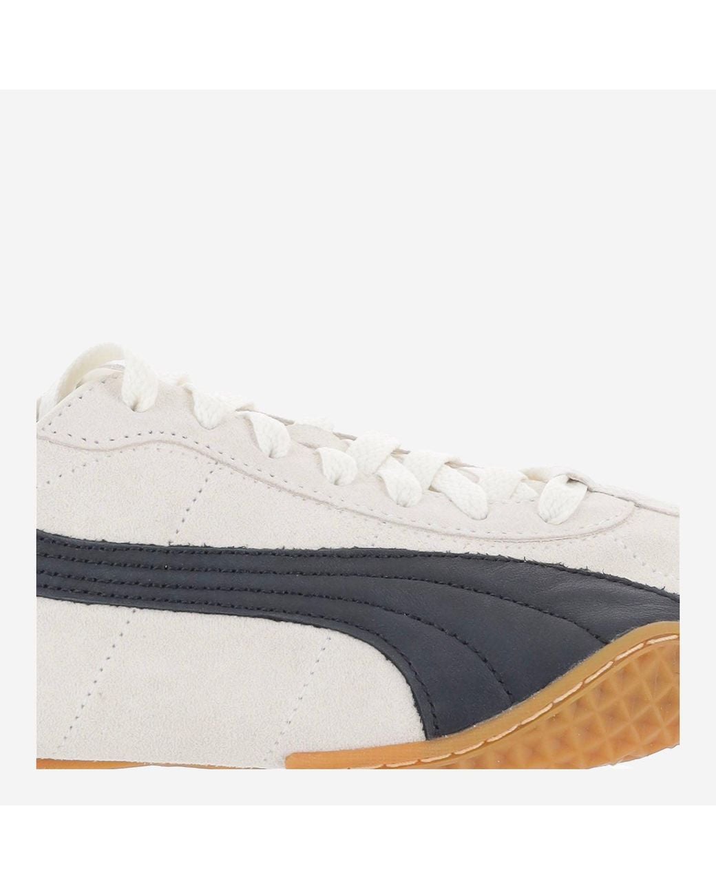 PUMA White K Street Sneakers