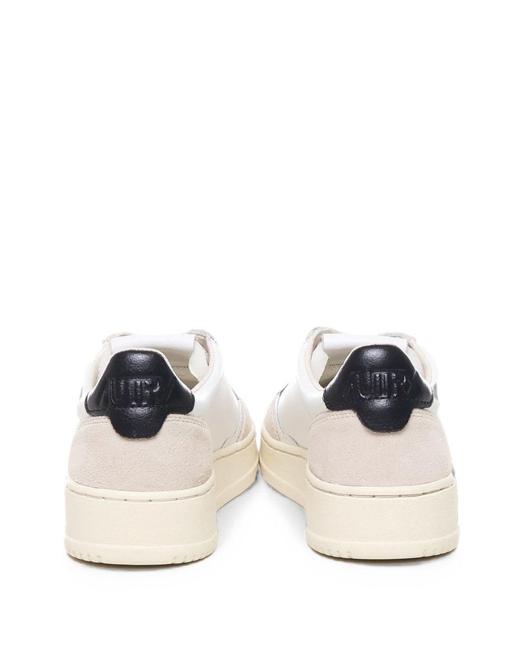 Autry White Medialist Low Sneakers