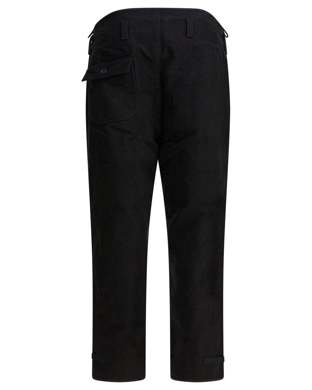 Needles Black "Over" Pants for men