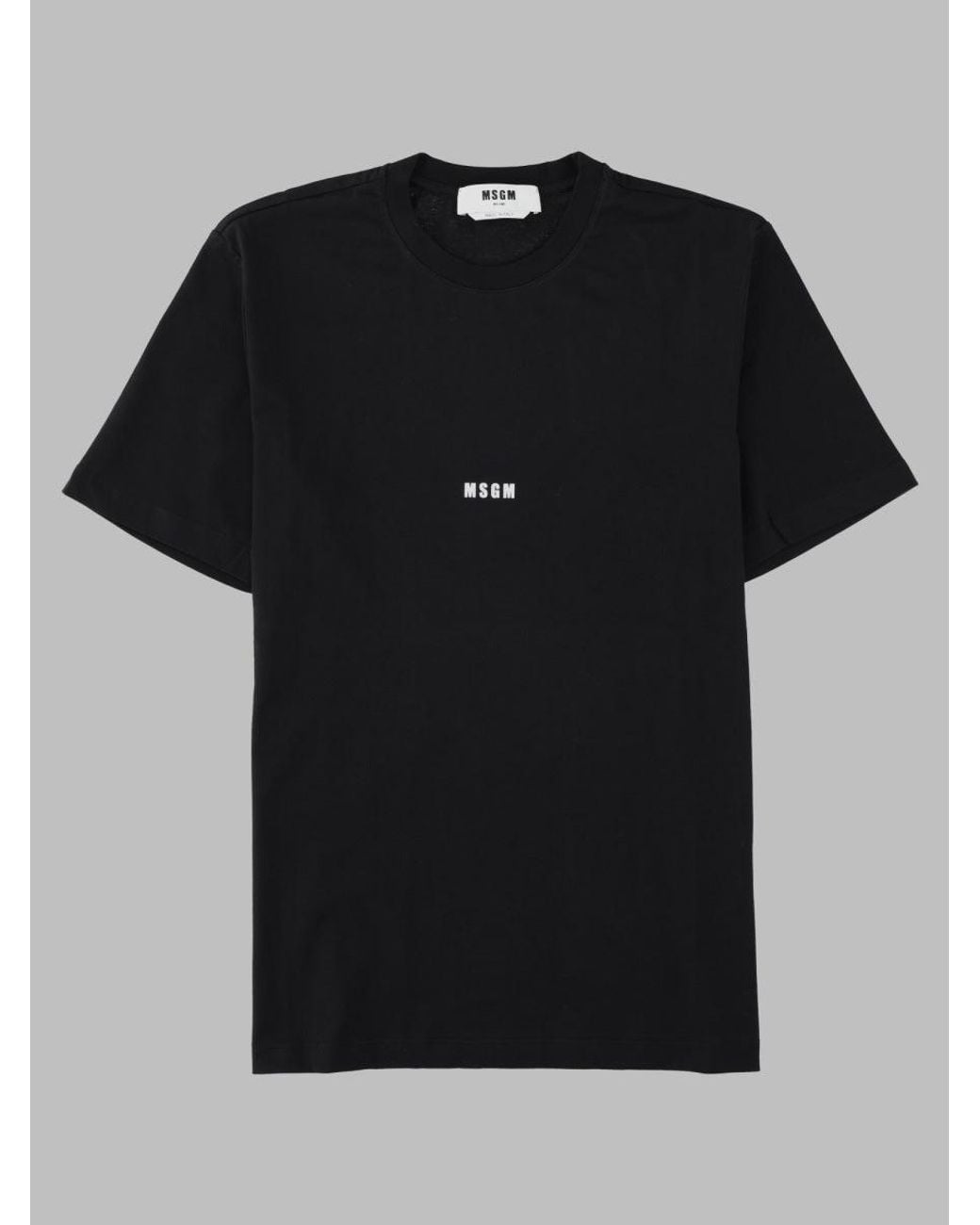MSGM Black T Shirt
