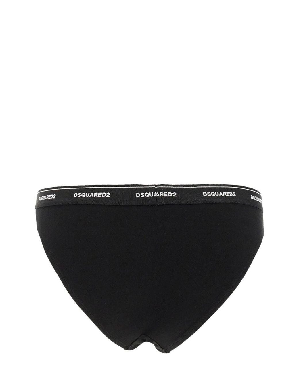 DSquared² Black Underwear With Logo Band for men