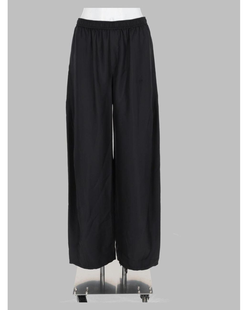Alexander Wang Black Silk Trousers
