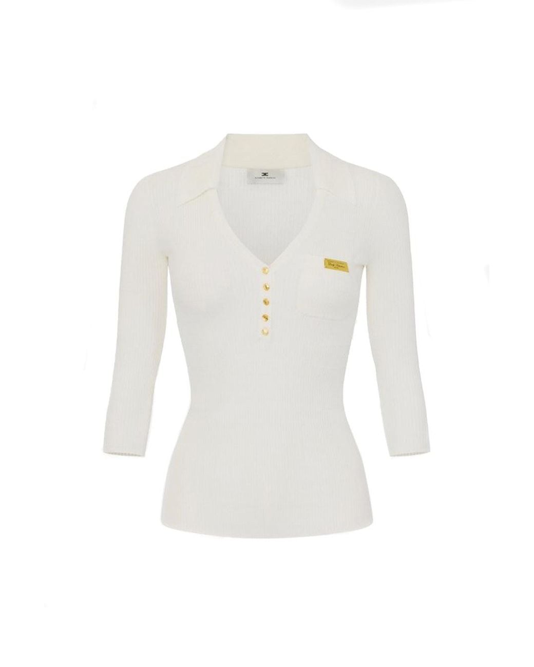 Elisabetta Franchi White Elisabetta Franchi Ivory