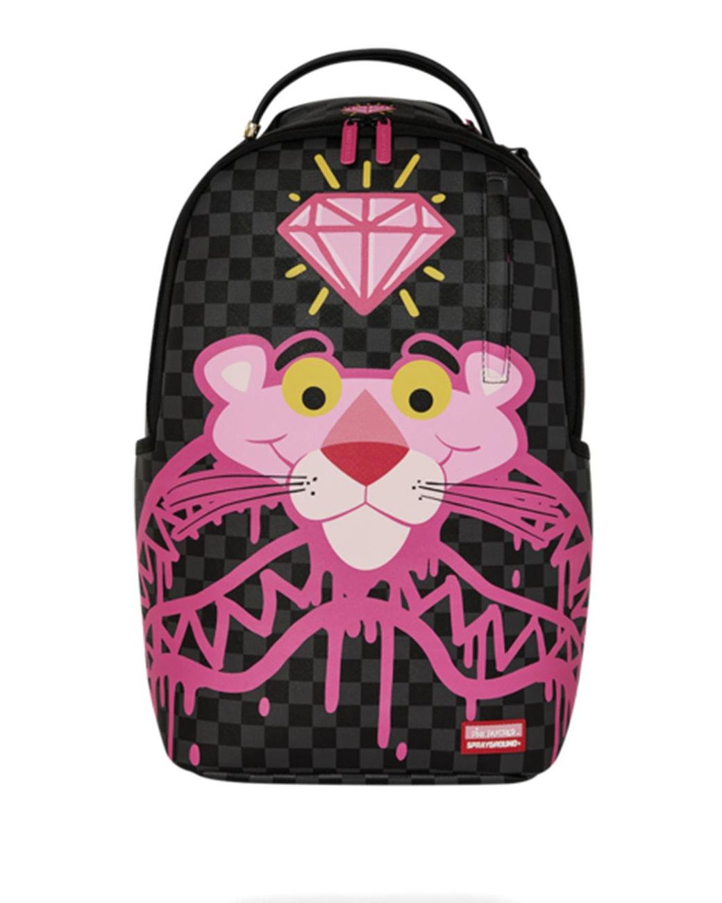 Sprayground Pink Spritzgrundbeutel.