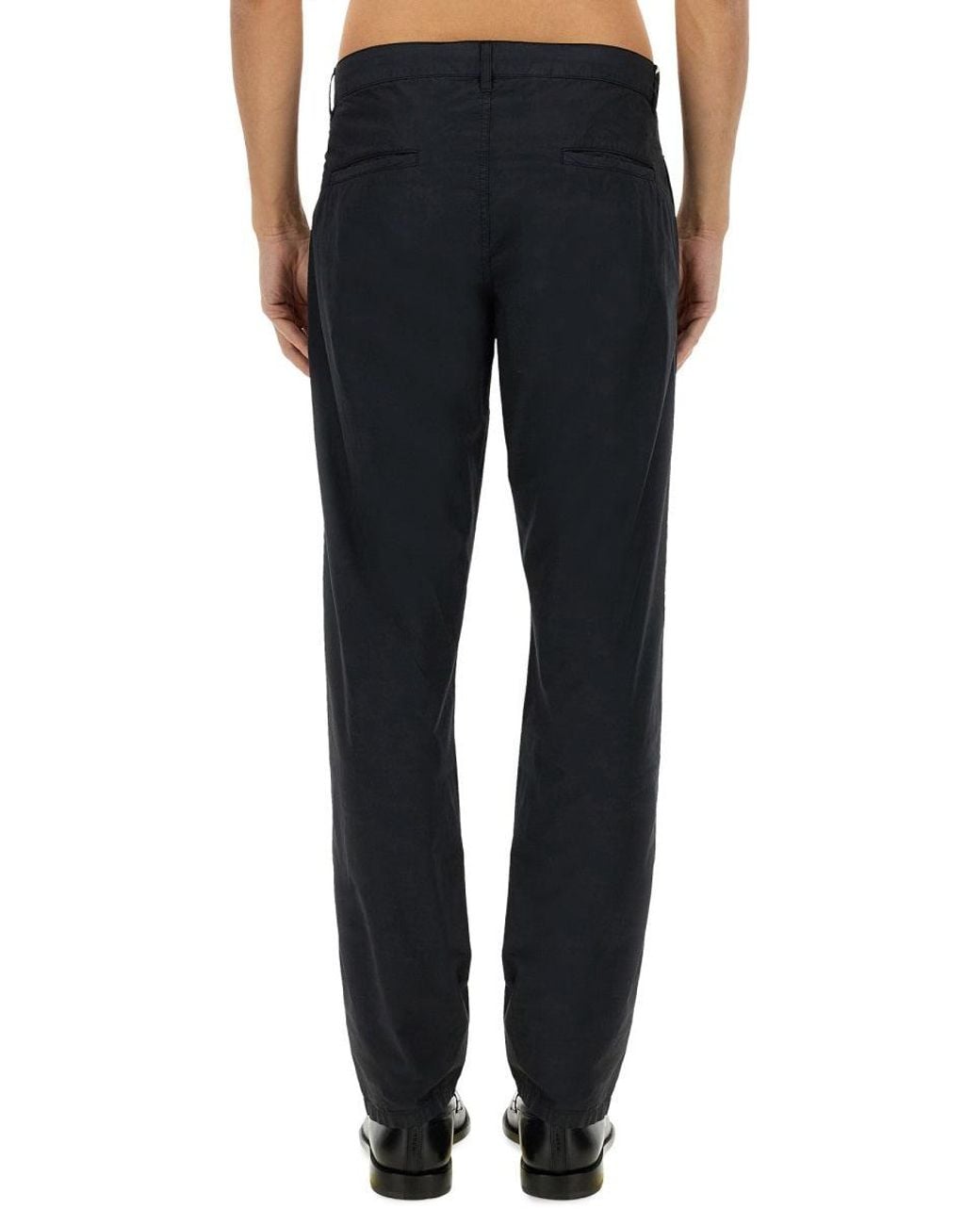 Aspesi Blue Chino Pants for men