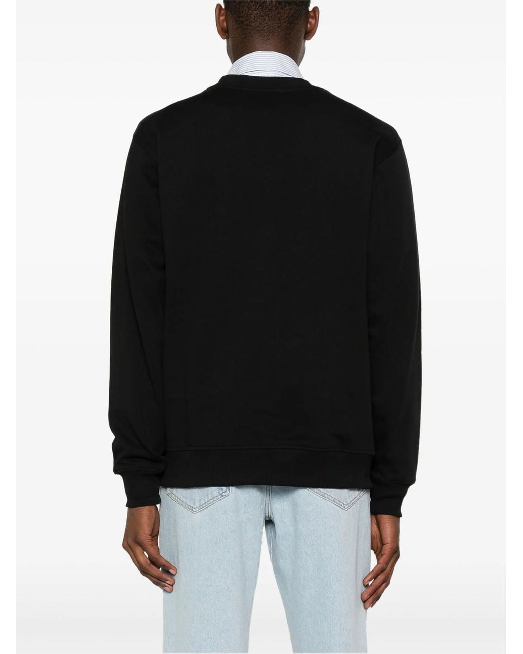 Drole de Monsieur Black Classic Slogan Sweatshirt