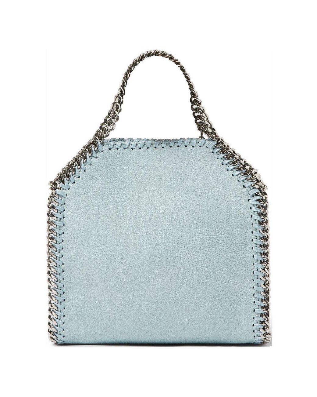Stella McCartney Blue Falabella Tiny Crossbody Bag