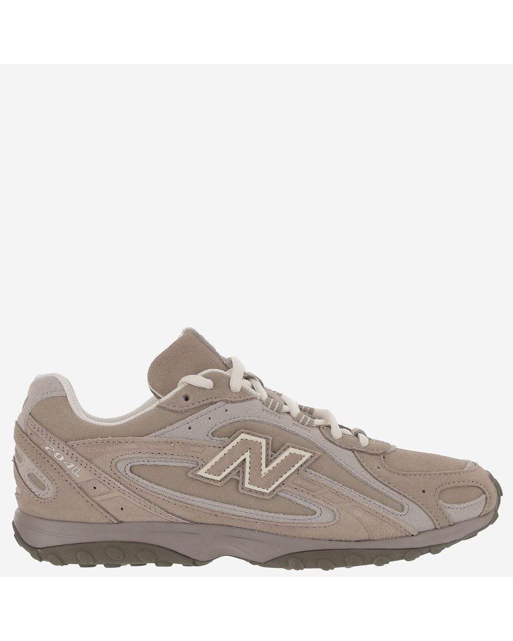 New Balance Gray Sneakers 204L Suede Trainers