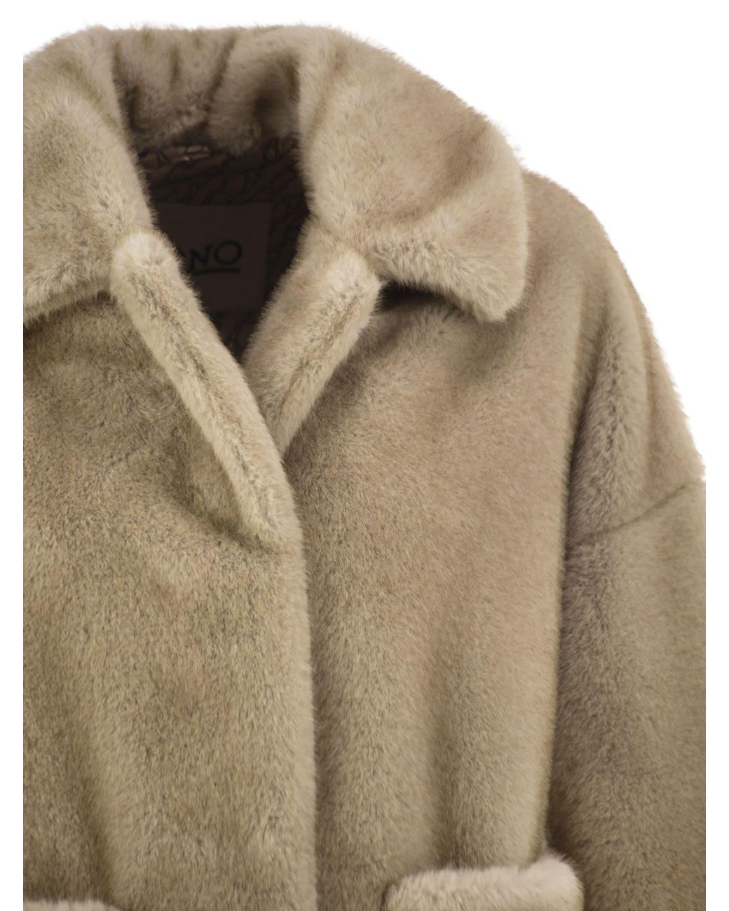 Herno Natural Faux-Fur Effect Jacket