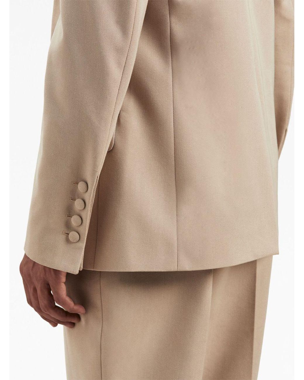 Palm Angels Natural Viscose Blazer for men