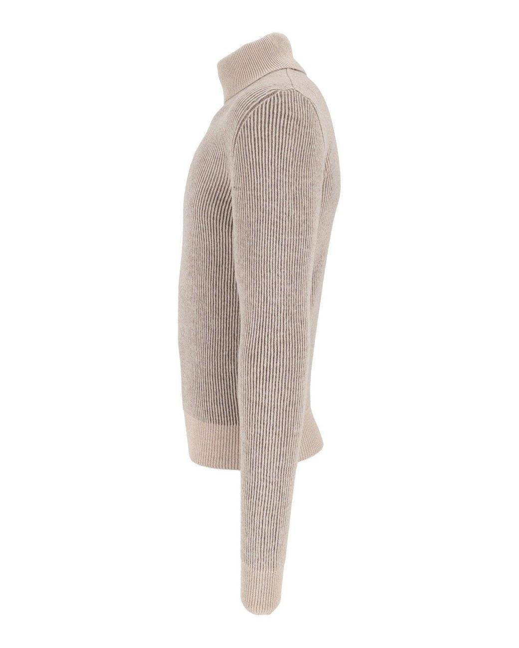 Circolo 1901 Gray Turtleneck Wo