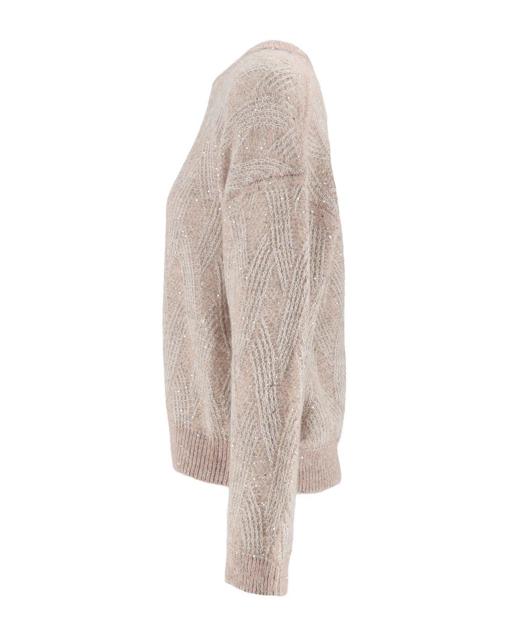 Peserico Natural Knitted Sweater