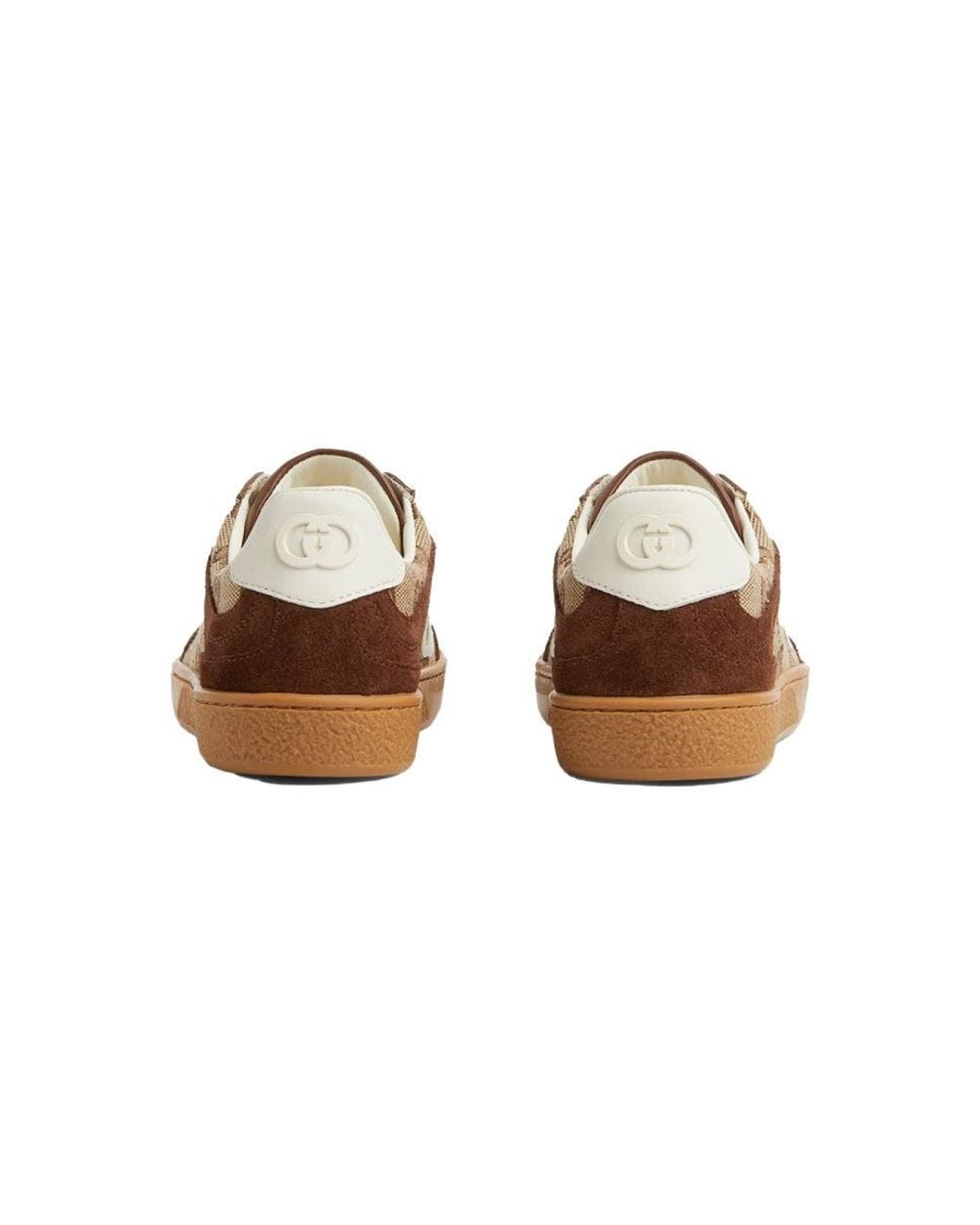 Gucci Brown Interlocking G Sneakers