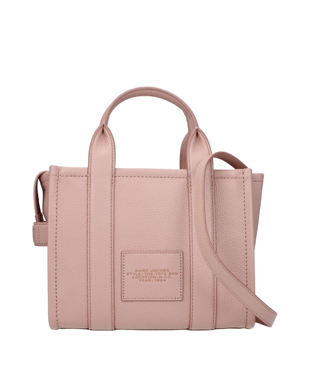 Marc Jacobs Pink Borse A Mano Donna Pelle Rosa/Rosa Carne