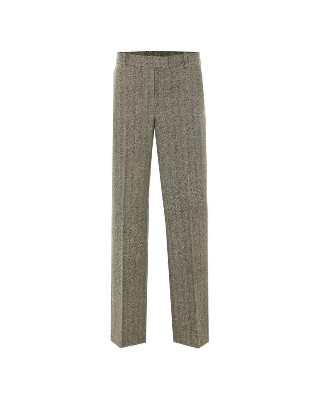Circolo 1901 Gray Cotton Trousers