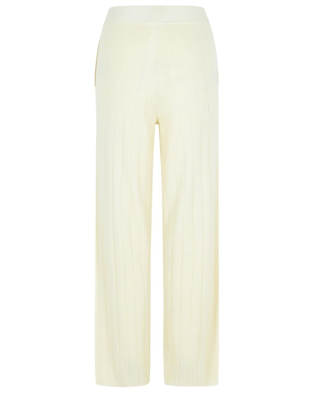 Max Mara White 'Jardin' Cachemire Jogger Pants
