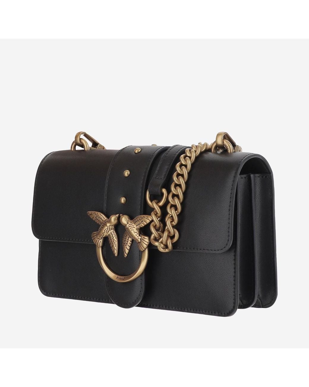 Pinko Black Love One Mini Bag