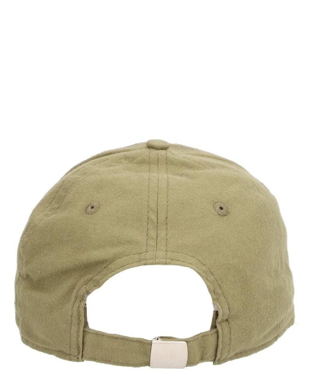 Bally Green Cotton Baseball Cap for men