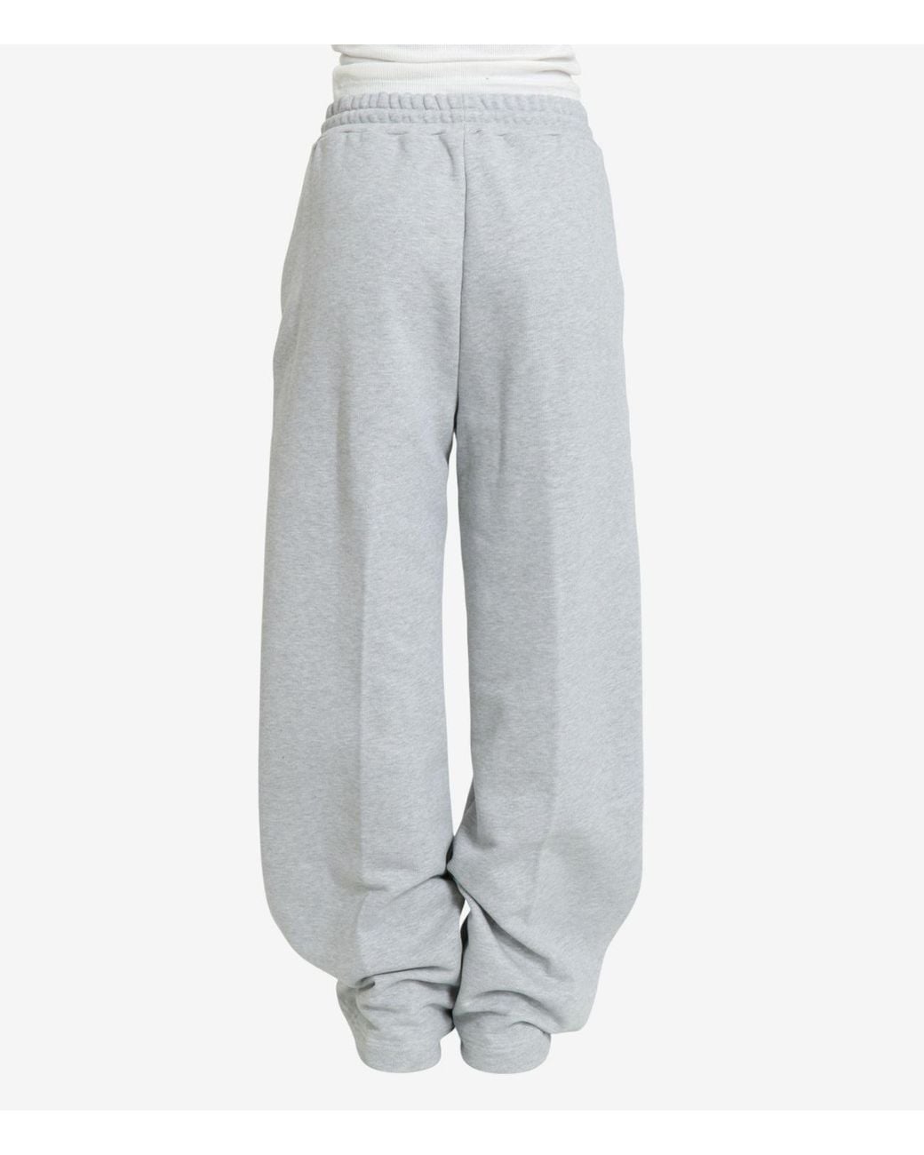 MSGM Gray Trousers