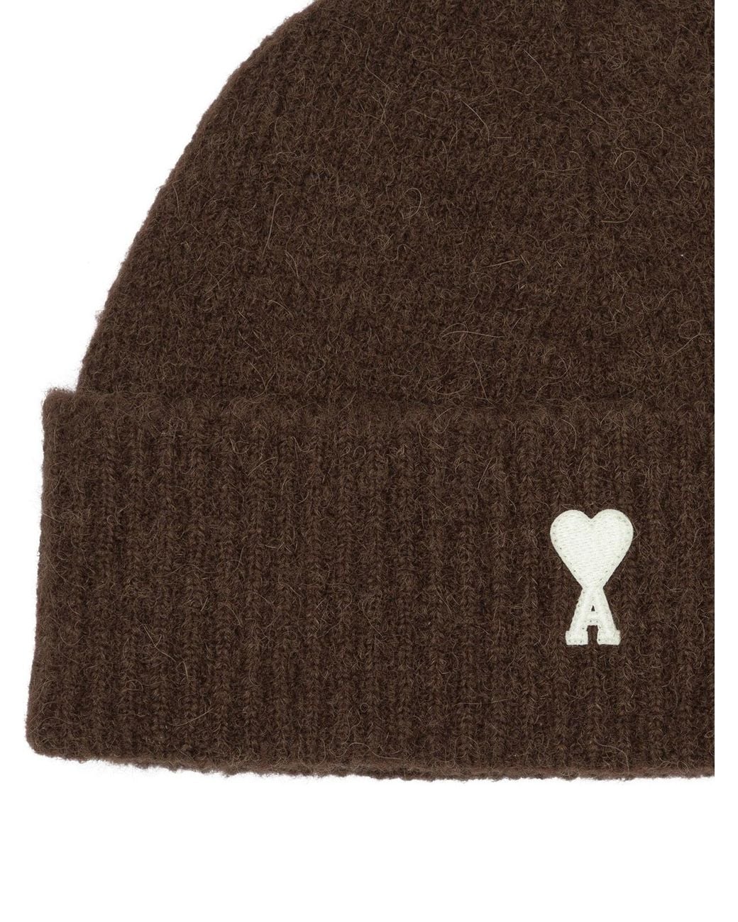 AMI Brown Alpaca Beanie