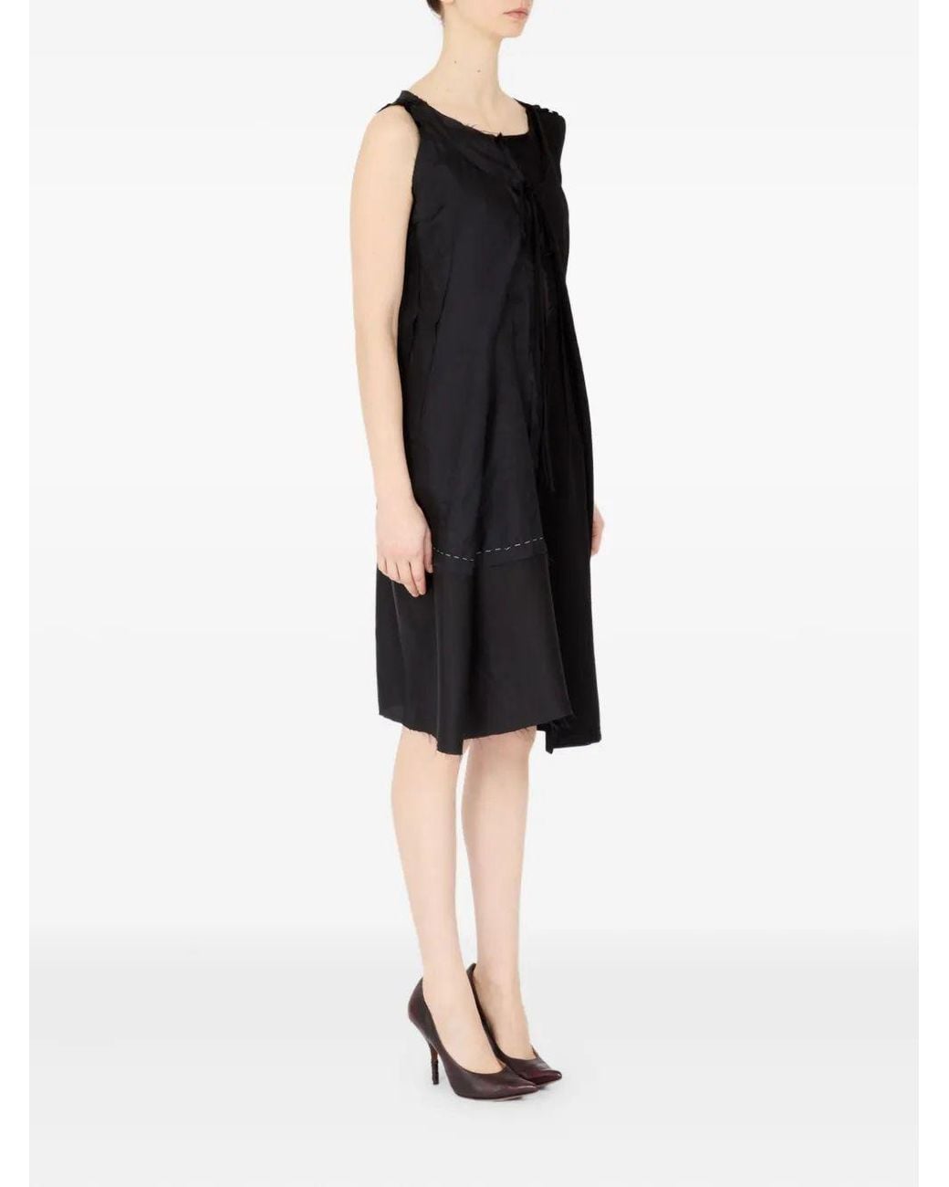 Maison Margiela Black Midi Dress