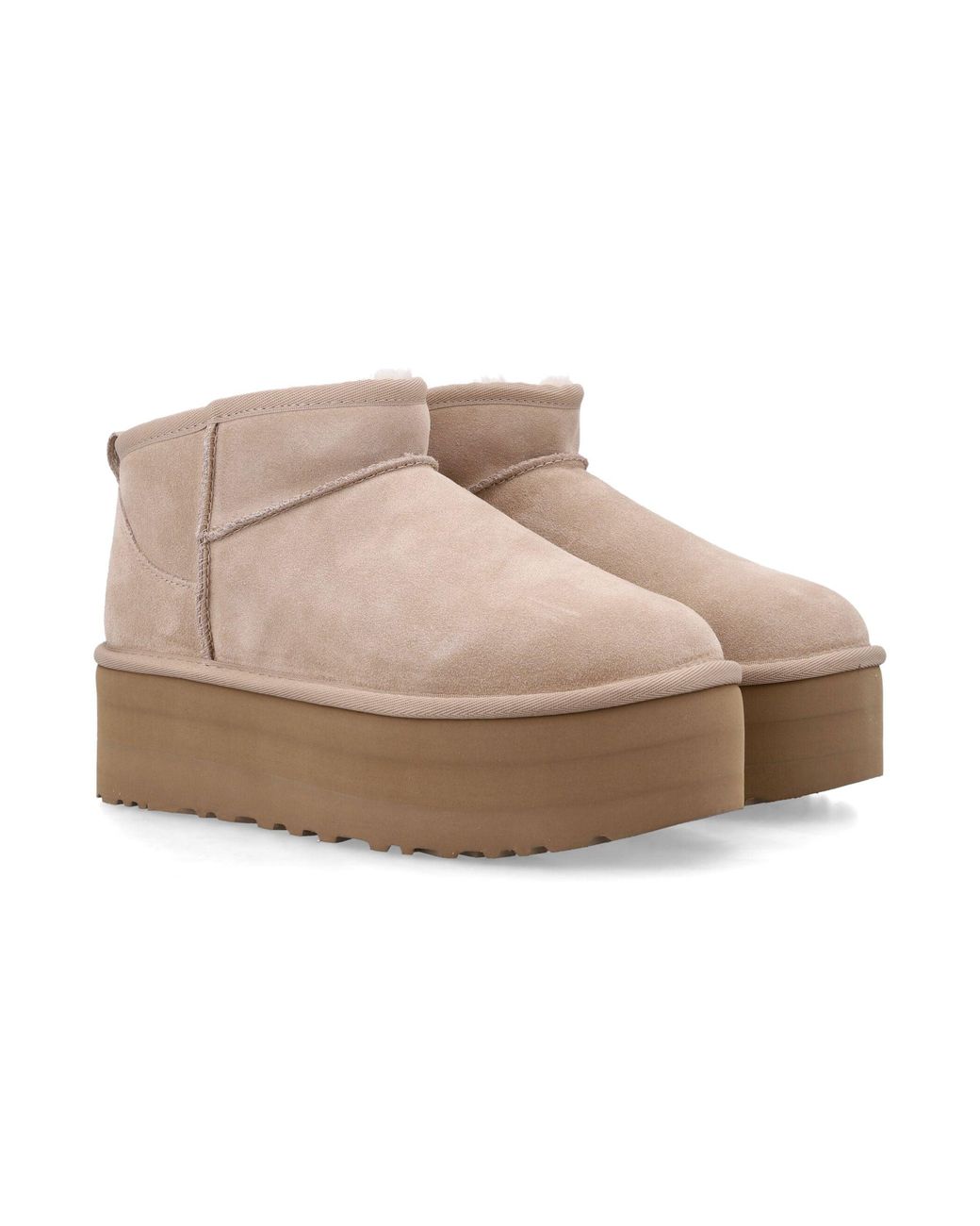 Ugg Brown Flache -Schuhe