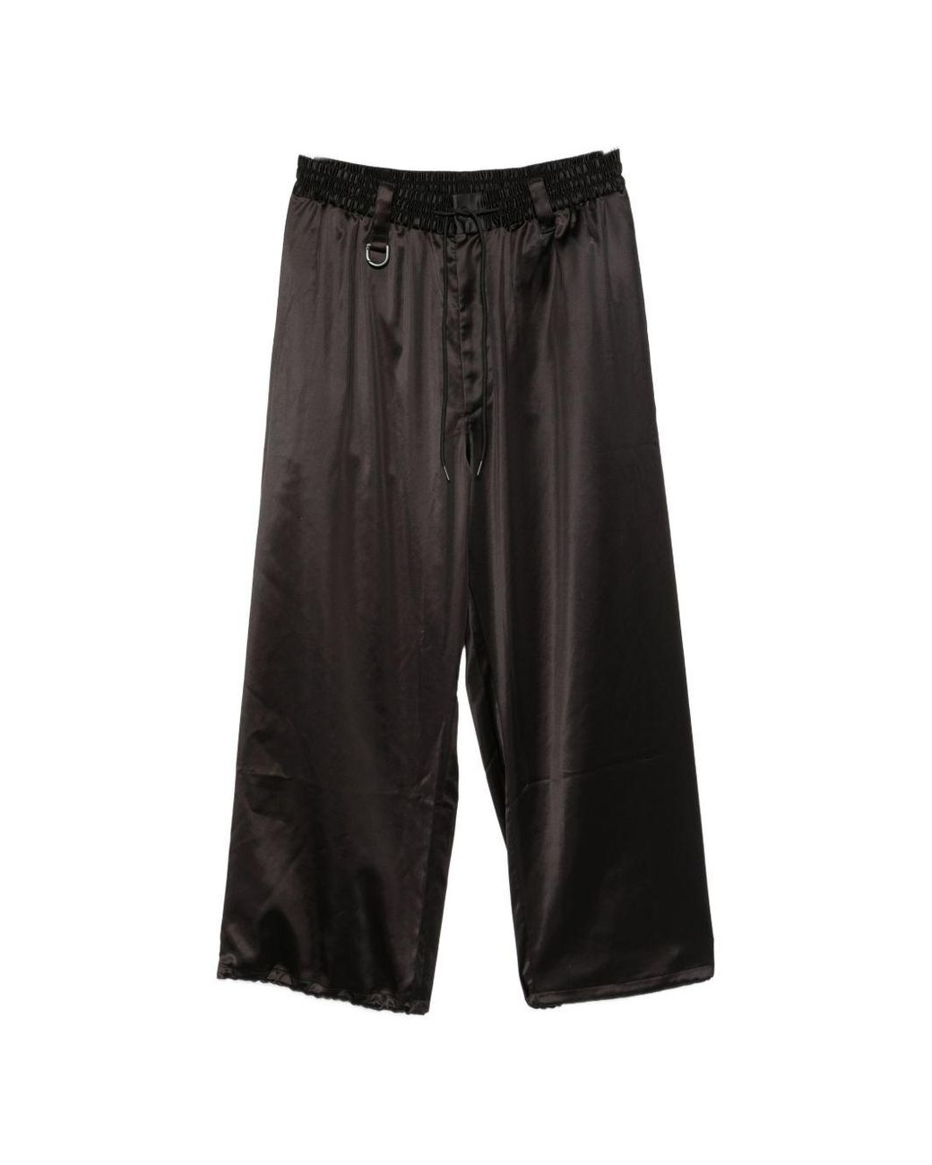 Y-3 Gray Logo Trackpants for men