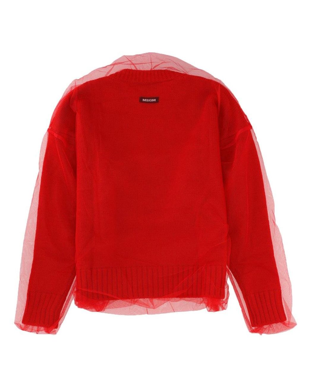MSGM Red Sweater
