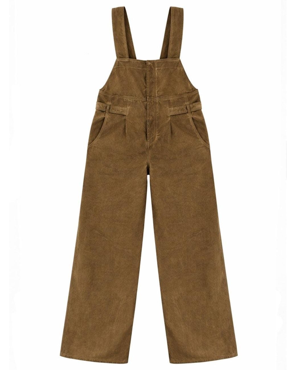 Uma Wang Natural Cotton Panda Dungarees