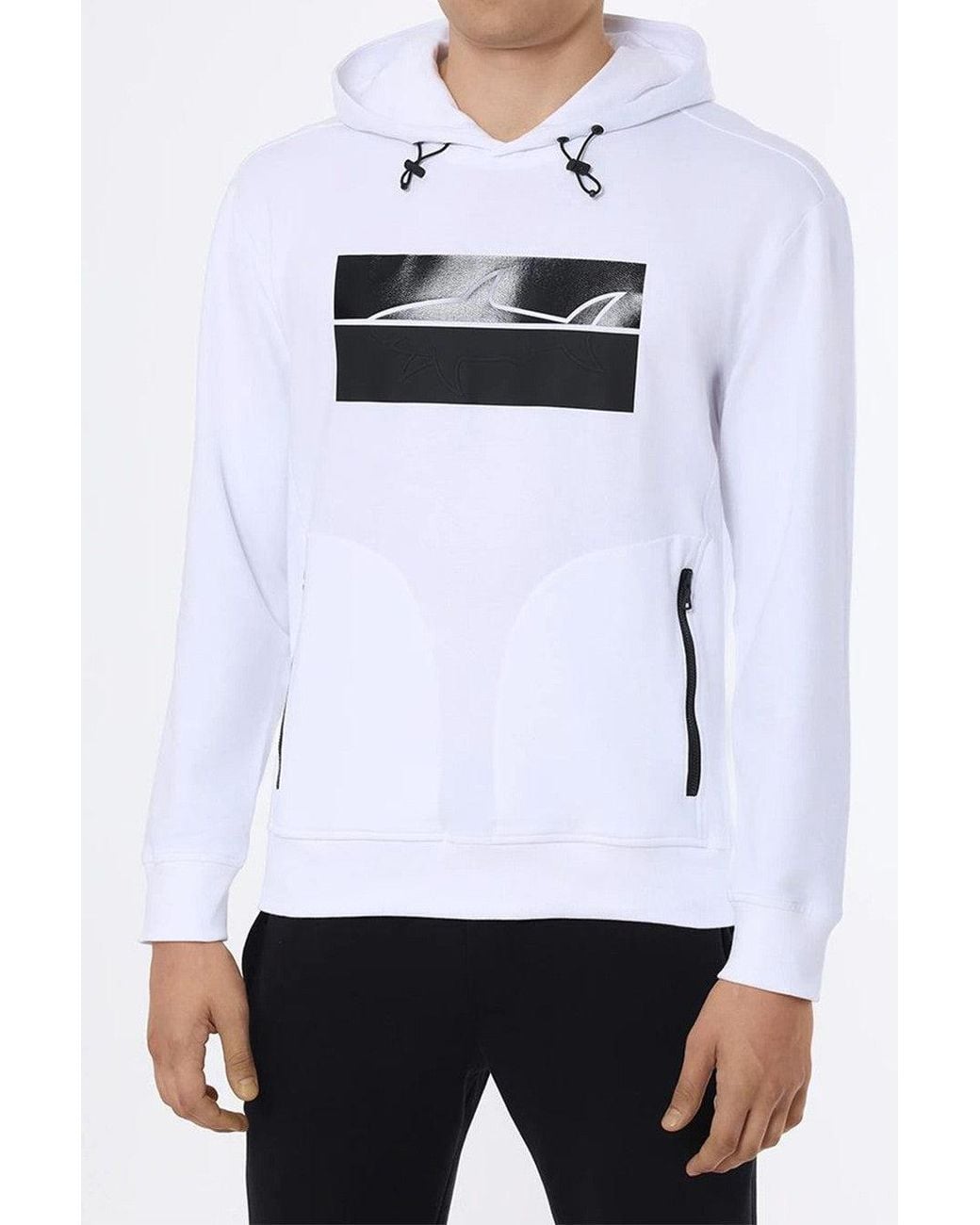Paul & Shark Sweatshirt Wit in het White