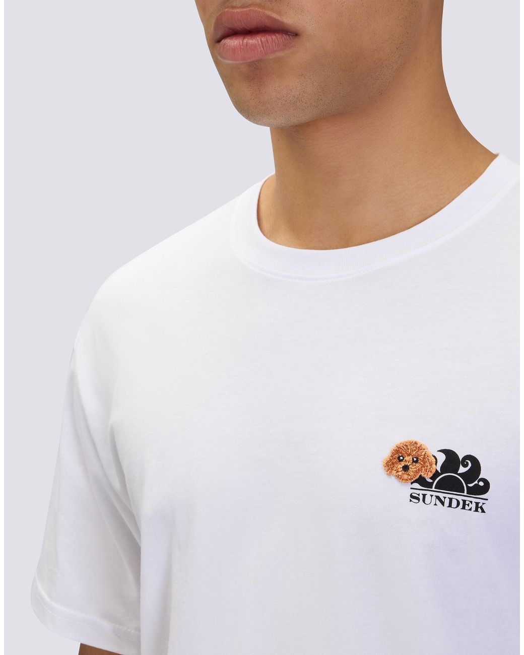 SUNDEK X PELO FOUNDATION White T Shirt for men