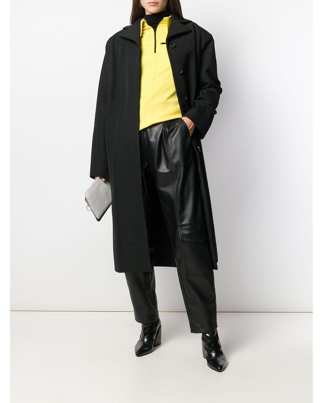Kwaidan Editions Black Oversized Coat