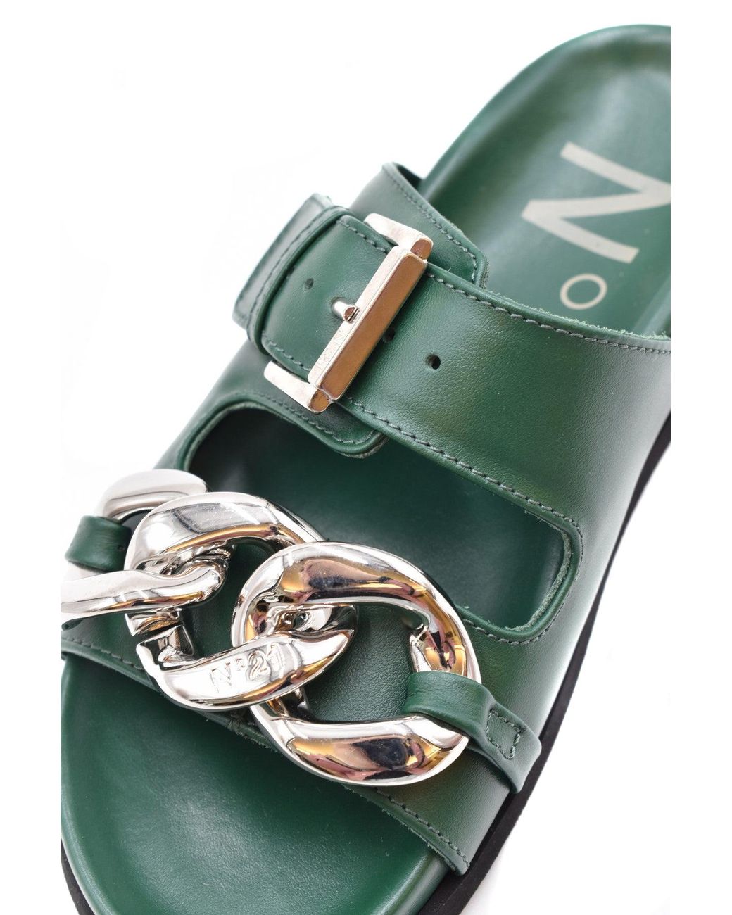 Nâ°21 Green Sandals