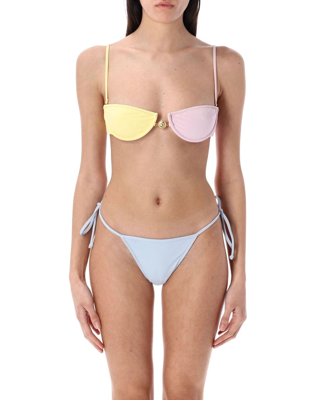 Reina Olga Blue Carioca Bikini Bottom