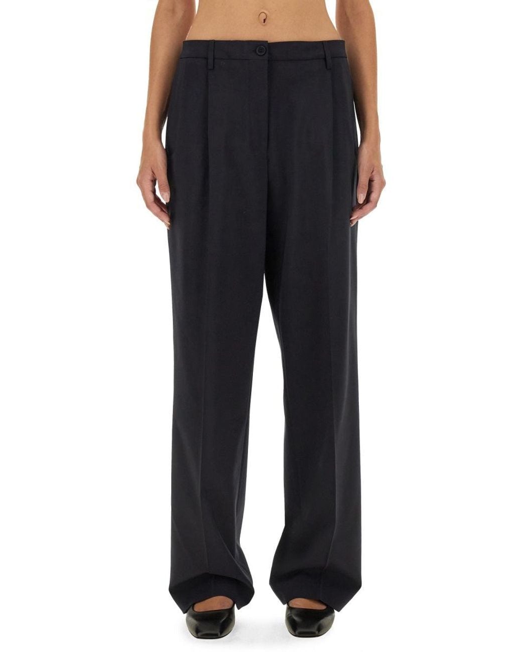 Aspesi Black Regular Fit Pants
