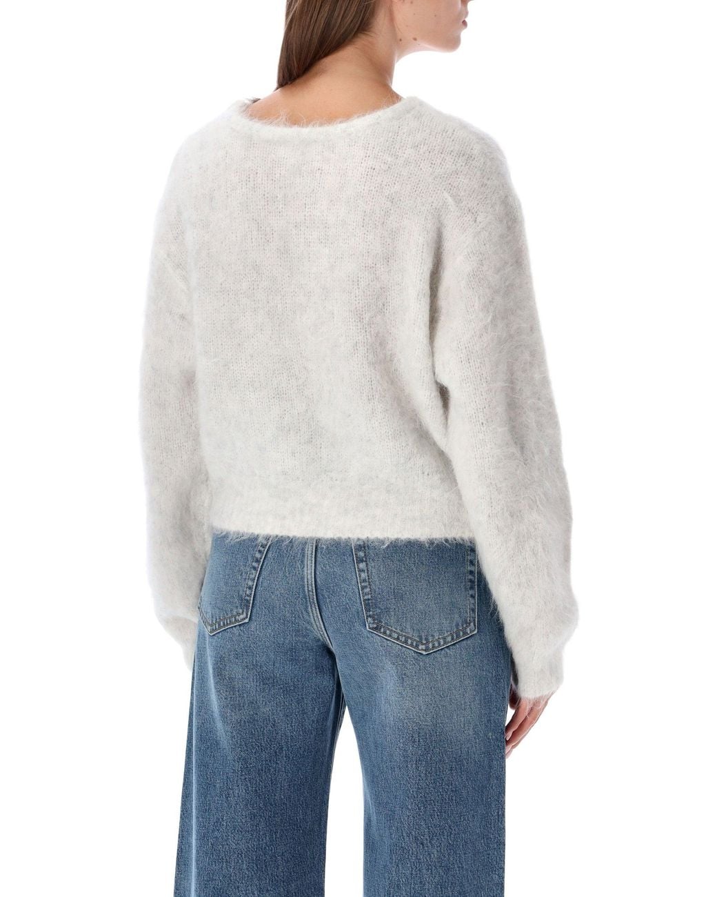 American Vintage White Niby Sweater