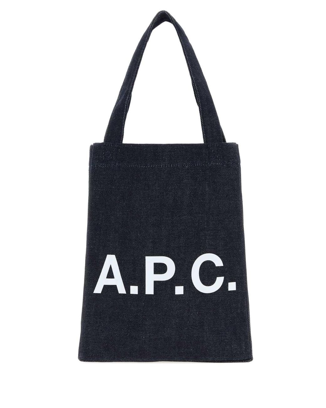 A.P.C. Black Tote Lou Small