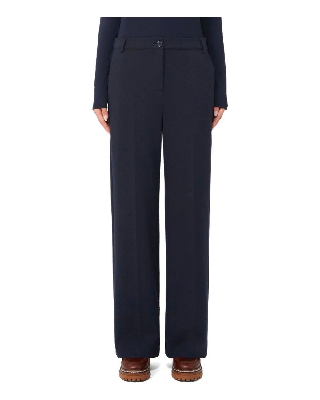 Weekend by Maxmara Blue Zelota Pants