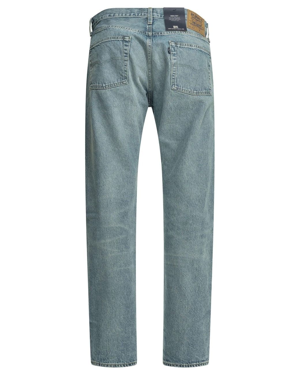 Levi's Blue "501 80S" Straight-Leg Jeans