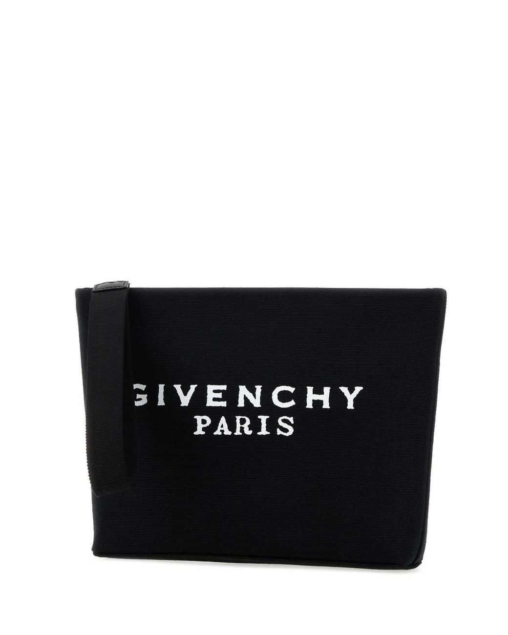 Givenchy Black Canvas Pouch