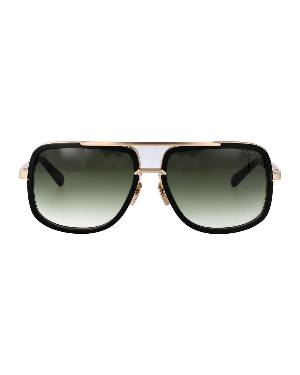 Dita Eyewear Green Aviator Sunglasses Drx 2030 F Blk 12 K Blk Gld