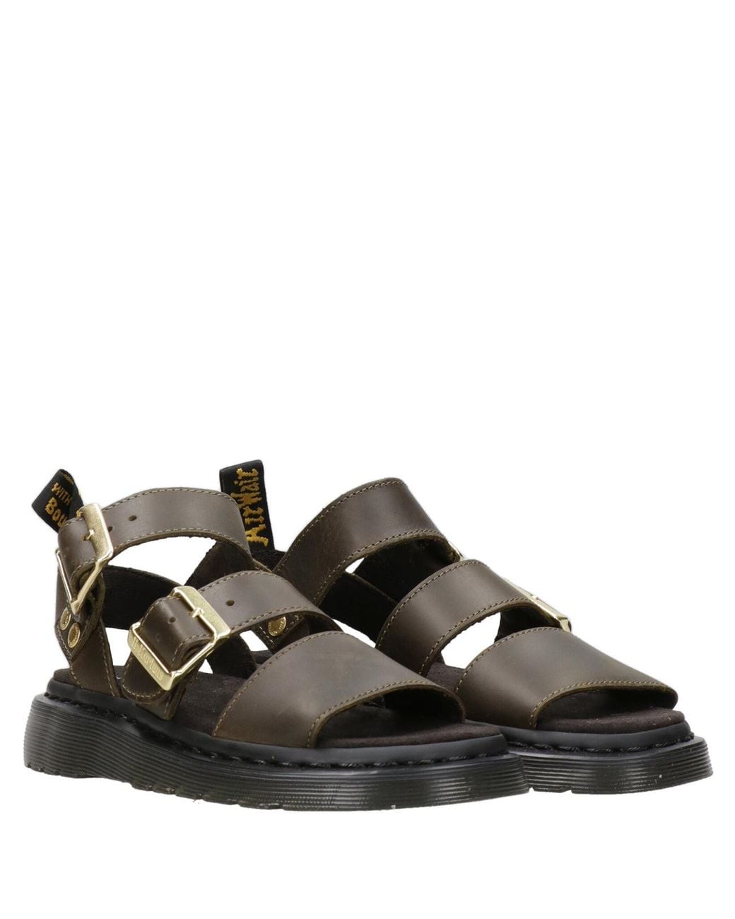 Dr. Martens Black Sandals