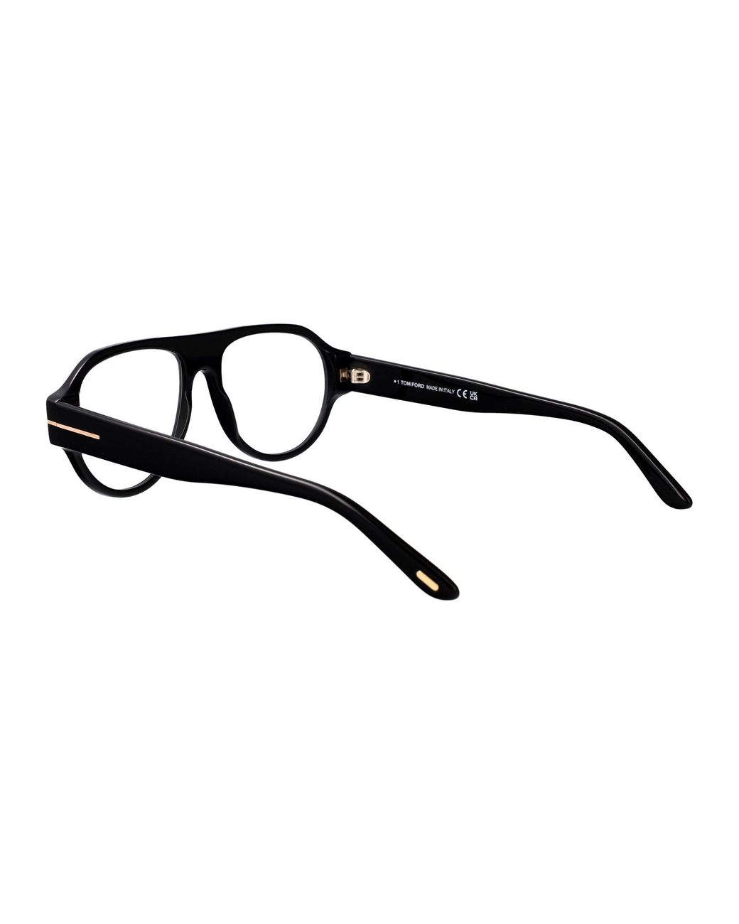 Tom Ford Black Round Optical Ft6178 B 01