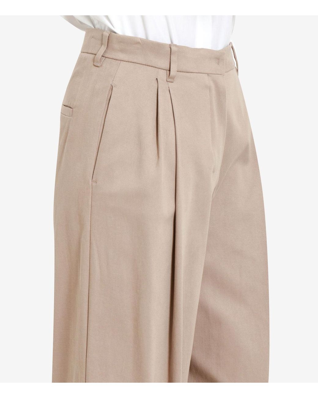 Max Mara Broek Naturel in het Natural