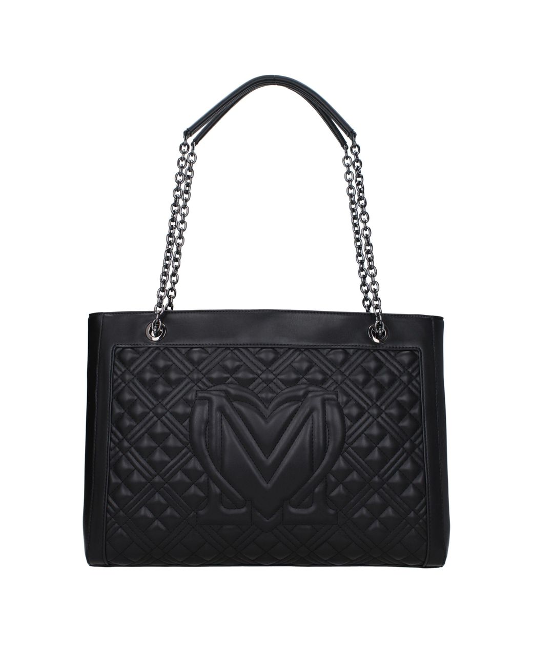 Love Moschino Black Shoulder Bags Polyurethane